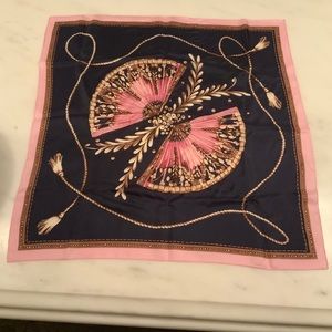 100% SILK GORGEOUS SCARF 25” X 25”